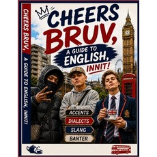 (英文圖書)Cheers Bruv A Guide to English Innit!: A dry humour tongue in cheek British E... 平裝版, Independently Published, 英文