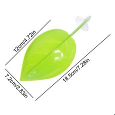 파충류 햇빛욕 공간 서식지 테라스 흡입 컵 난쟁이 개구리 용 탱크 액세서리 Leopard Gecko Toads Leaf Shape Decor For, [02] QGN, 1개