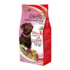戀戀狗飼料/中型犬、大型犬/成犬適用-牛肉口味, 1個, 每包3.5公斤(超取最多1包), 3.5kg, 牛肉
