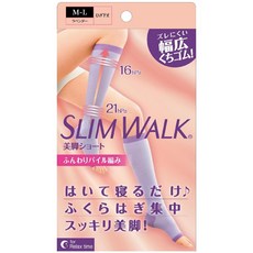 슬림 워크 압박스타킹 롱 여성 라벤더 ML, 1 ML, 긴, 1개