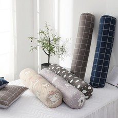(커버)일자형 바디필로우 교체용 커버(사이즈 100cm x 20cm) 솜 미포함, (커버) 애니멀베이지