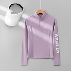 여성 아웃도어 긴팔티셔츠 봄가을 루즈핏 등산티 상의 패션 요가복 여자 속건 트레이닝 긴팔티 SJS