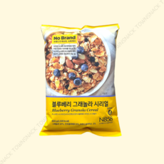 nobrand 노브랜드 블루베리 그래놀라 시리얼, 600g, 2개
