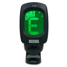 디젤튜너 T-25 자동전원 기타 우쿨렐레 튜너기, 1개