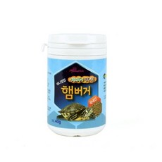 건강 수질오염방지 아기거북이사료 햄버거사료 40g 거북이사료 거북이먹이 거북이밥