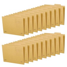 고쿠요(KOKUYO) 파일 개별 폴더 A4 크래프트 종이 20권 세트 A4-IFKX20, 상세페이지 참조, 상세페이지 참조