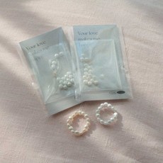 취미 아크릴 만들기 키트 DIY 세트 악세사리 공예 재료, 1개, 아이보리