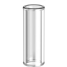 일렉트릭 어쿠스틱 기타용 붕규산 유리 슬라이드 링 중간 사이즈 9 10 두꺼운 벽면 슬라이더 손가락 새끼손가락 공명관용 내구성 기타 액세서리 2312094, x-large - long 60mm, clear