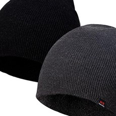 K2 세이프티 니트 비니 겨울비니 FREE사이즈, 블랙