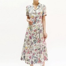 비꼴리끄 사라사 프린트 원피스 B242WO2210 550432