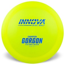 Innova Champion Gorgon 디스턴스 드라이버 컨트롤 디스크 골프 스트레이트 글라이드 165-169g (색상은 다를 수 있음), Innova Champion Gorgon 디스턴스 드라