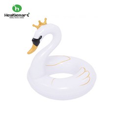Healgenart白天鵝造型泳圈 Jilong造型游泳圈 4-8歲兒童泳圈, 1個