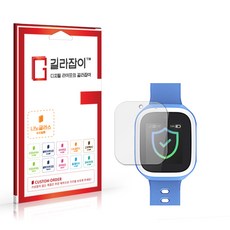 [길라잡이] 우들 스마트 키즈워치폰 9H 나노글라스 보호필름 2매, 1세트, 없음