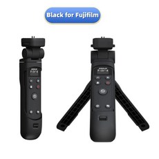 USB-C 충전식 무선 촬영 그립 삼각대(블로깅 줌 포커스용 분리형 리모콘 포함); Fujifilm TG-BT1 교체, 1. Black for Fujifilm, 1개