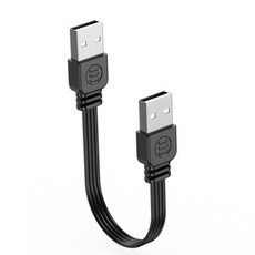 호환 5cm 10cm USB 2.0 남성 90도 각도 확장 어댑터 케이블 USB2.0 오른쪽/왼쪽/아래/위 코드, 21) straight head - 5cm, 02 straight head