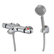 溫控沐浴龍頭 全配件 適用水壓2kg 龍頭淨重1.6kg, 1個