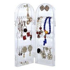 귀걸이정리홀더 악세사리정리 접이식귀걸이보관 2단 악세사리 mon+11794ba