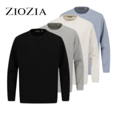 매장정품발송 지오지아 남성 니트 직장인 회사원 출근룩 간절기 일상 데일리 가을겨울용 긴팔 매쉬 니트티