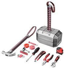 BOKEN 棒客 雷神之錘工具箱 29件家用五金組合工具套裝, 1套, 雷神之錘全套工具套裝 2.5kg