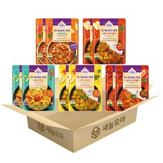 TAsia KITCHEN 即食咖哩 5種口味 各2入, 1組