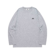 매장정품 LEE 베이직 긴팔 티셔츠 그레이 LE2503LT03GR 351194