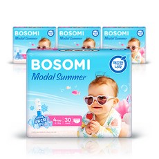 보솜이 모달썸머 팬티형 기저귀 남여공용, 120매, 대형(L)