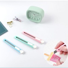 sDD 파스텔 학생 학용품 사무용 포장 커터칼 1P+셀러팩토리Shop, 빠른배송