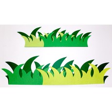 잔디 펠트 환경꾸미기 환경조화 교실꾸미기, 소