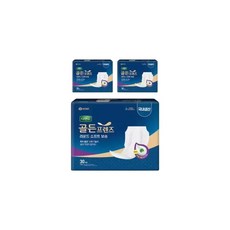 디펜드 골든프렌즈 라운드 소프트 보송패드 남녀공용 성저귀 30PX3팩, 3개, 30개입