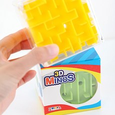 3D 미노스 큐브 3세이상 1인 휴대, 단품, 1개