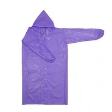 고급우비 성인레인코트 등산용우비 등산우비 성인용 아웃도어 레인코트 퍼플, 1개, 기본