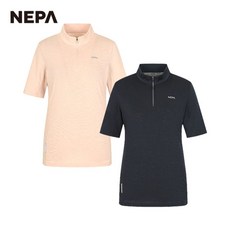 네파 여성 프로스트 반팔 집업 티셔츠 7J45406