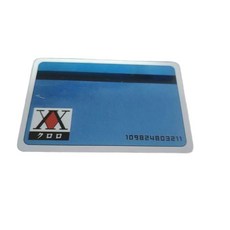 헌터헌터 헌터 라이센스 자격증 카드 히소카 곤 프릭스 크라파카 클로로 비공식 굿즈, 파랑 클로로 루실후르