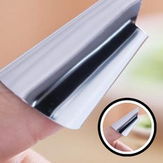 스틸 엄지보호대 손톱 보호 엄지 보호대 스틸 손톱 손톱 기구 네일 아트 핸드케어 손톱 상처 방지 수술 가드 안전 도구 손톱 보호용TL