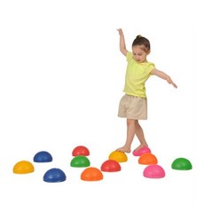 키더스 밸런스 징검다리 유아 체육 학교 균형볼 6p ths+61948JL