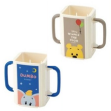 Skater 飲料輔助雙柄盒, Dumbo+Winnie the Pooh, 1組