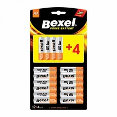 서락 벡셀 알카라인 건전지 12+4 AALR061.5V 빳떼리, 개 (1개입)