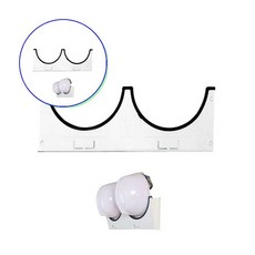 쌍문상회 지금 필요한 사고예장 스틸 2구 안전모 안전모걸이 정리정돈 안전용품 공사현장 걸이대 31872EA, 본상품