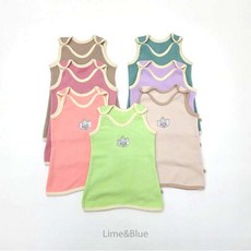 베베-키즈 코끼리기모수면조끼 L&B