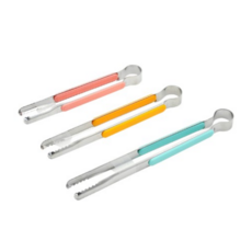 스테인리스 주방 고깃집 식당 뷔페 집게 악어 이빨 야채샐러드 다용도 요리 집게 대, 1개, 랜덤색