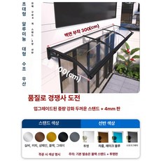 체리블러쉬 창문빗물받이 창문비가림 창문비막이, 100x300