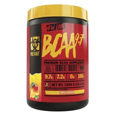 Mutant BCAA支鏈胺基酸補充粉 熱帶芒果口味, 1個, 1090g