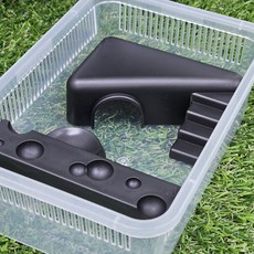 크레마루 치즈 사육장 JIF 적재형 케이지 풀세트, 1개, 블랙