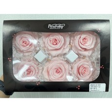 “Be a florist 花藝夢”日本大地農園不凋永生玫瑰05213(原裝盒出售) 六輪單色 永生花 乾燥花, 101