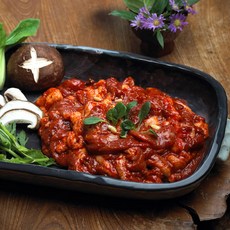 [우체국쇼핑]두메산골 전주 오리양념주물럭 300g * 5팩 5, 1개