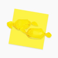 [유산지]레몬빵 속싸개지 노랑, 500장, 1개