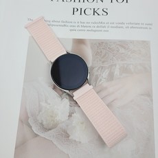 WANIZ Galaxy Watch 5 4 3 2 兼容錶帶, 02.珍珠粉（20mm）, 20mm