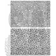 Stampers Anonymous - Tim Holtz 작은 프린트 클링 스탬프 CMS460