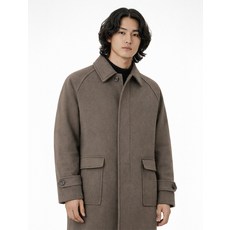 닉스 NIX 남) 오버핏 발마칸 모직 코트 (FNPWCCO102P)