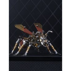 機械黨 機械昆蟲 3D模型 益智金屬拼圖 DIY組裝模型 年節情人節禮物, 1個, 機械飛蟻 DIY精緻盒裝